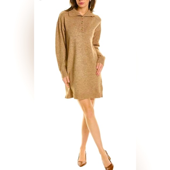 Anna Kay Victorio Wool-Blend Sweater Dress L BNWT - Picture 1 of 2